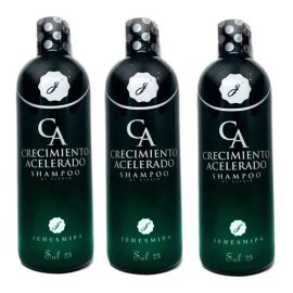 3 Shampoo Crecimiento Acelerado Jehesmipa Producto Original                                                                                           