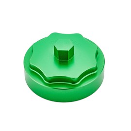 WeiSen Fuel Filter Canister Housing Cover Cap Compatible with Dodge Ram 6.7L 2500 3500 4500 5500 2010-2019 Cummins Diesel Engine Green