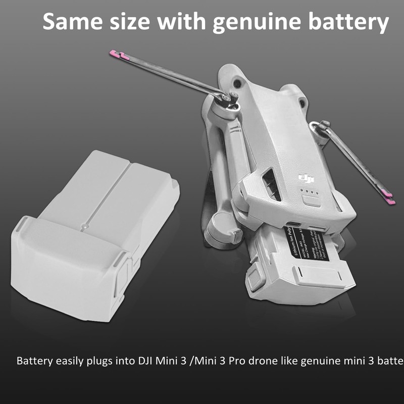 COOLSHOW Intelligent Flight Mini 4 Pro/3 Series Battery 2 Packs