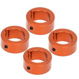 Palumma RC Aluminum Joint Cup Reinforced Ring for TRAXXAS 1/5 X-MAXX 6S 8S XRT 8S 17mm Drive Cup Sleeves Protect Ring Upgrade Parts (Orange)