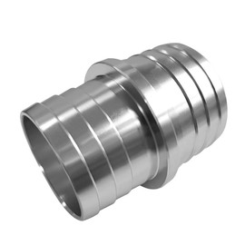 ANPTGHT 1-1/2" to 1-3/4" Hose Barb Splice Coupler Repair Fitting, Aluminum Adapter Connector Radiator Coolant Intercooler Heat Exchanger Fluid Designed (1 pcs)