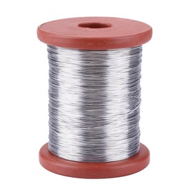 ViaGasaFamido Cable de Apicultura 1 Rollo 500 g Acero Inoxidable/Hierro Cable Fijar Colmena Marco Herramienta Abeja Colmena Bastidor Base Alambre Abeja Mantener Herramienta(Alambre de Hierro n.º 2)