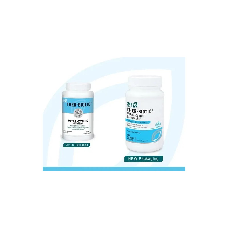 Enzimas Digestivas SFI Health Vital-Zymes Complete Cápsulas con 120 Unidades