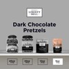 Liberty Bell Dark Chocolate Flavored Pretzels, 5-Ounce Bag (Pack of