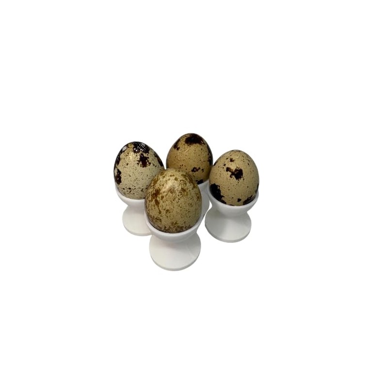 Mini Egg Cup Set, Quail Egg Holders, Set of 4
