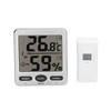 Wireless Thermometer Hygrometer Digital Temperature Humidity Monitor for Indoor Outdoor