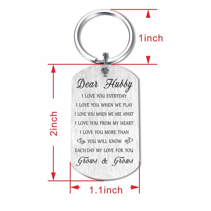 Resdink Hubby Gifts, Remember I Love You Hubby Valentines Day