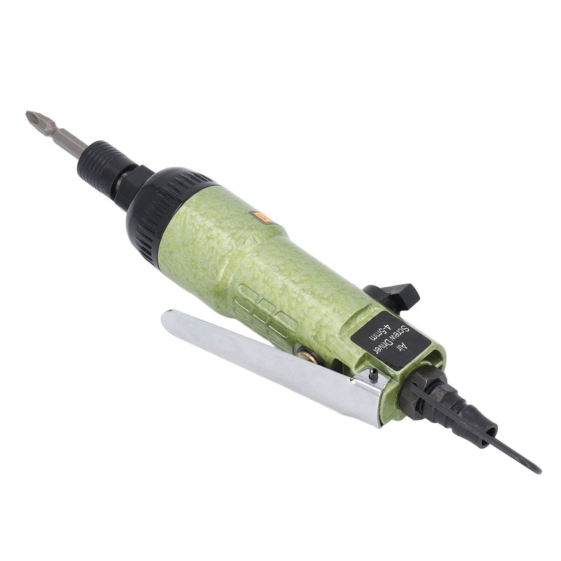 Pneumatic Screwdriver 8000RPM 1/4in 4‑5mm Capacity High Torsion Pneumatic Air