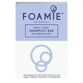 Foamie Soft Satisfaction Shampoo Bar Hydrating Sensitive Hair wheat protein 4PK