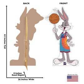 Cardboard People Bugs Bunny Life Size Cardboard Cutout Standup - Space Jam: A New Legacy (2021 Film)