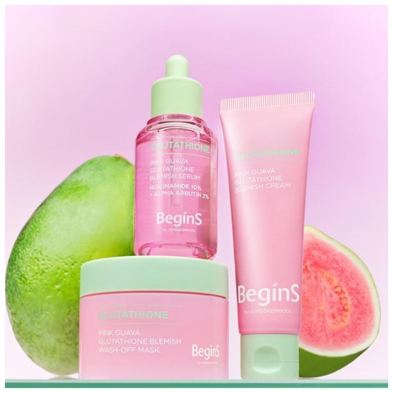 BEGINS BY JUNGSAEMMOOL Pink Guava Glutathione Blemish Serum 30ml