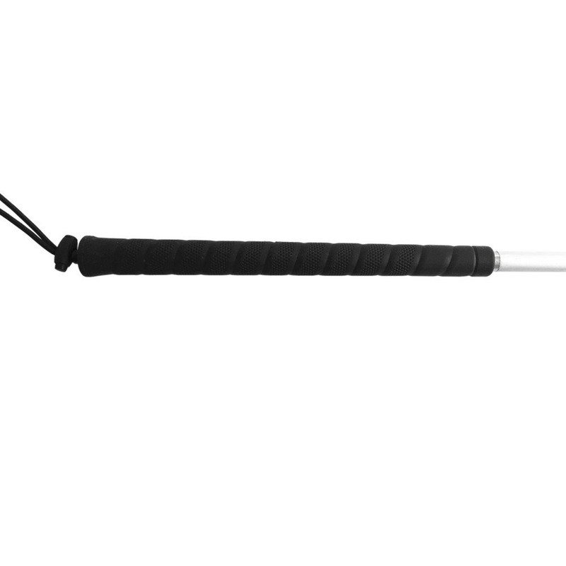 Aluminium Folding Long Stick with 5 Stick Segments, Plastic Rolling