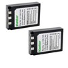 Kastar Compatible 2 Pack Battery for Olympus Camedia C-50 C-60