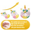 ANBOOR Jumbo Unicorn Doughnut Squishies Anti-Stress Toy Kawaii Slow Rising