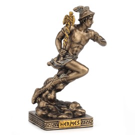 Veronese Design 3 1/2 Inch Greek Gods Miniature Figurine (Hermes, Bronze)