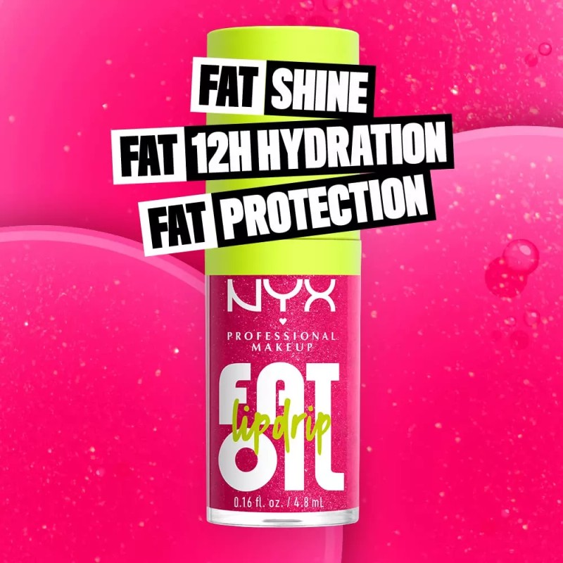 Nyx Professional Fat Oil Lip Drip Hidratante Magenta