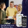 CHEERHOUR Dad Christmas Gifts from Daughter Son - 20oz Papa