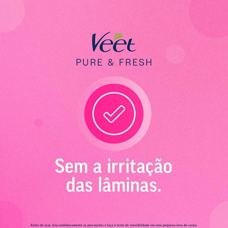 Veet Pure & Fresh, Bandas de Cera Depilatoria, Rostro, Piel