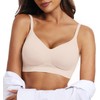 OEAK Womens Wireless Bras Comfortable Push Up Bra No Underwire