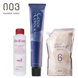 Number 3 Hair Dye Color Consus 80g Gray Line (including oxidizer), Red 6RB / 넘버쓰리 염색약 컬러콘서스 80g 그레이라인 (산화제포함), 레드 6RB