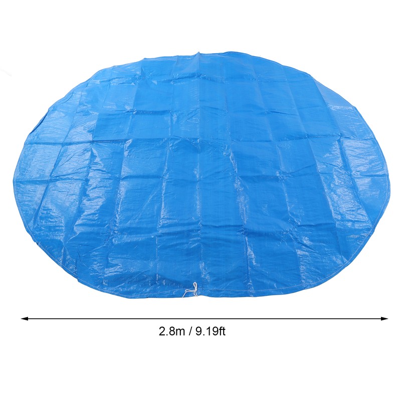 Pool Cover Waterproof Dustproof Round Polyethylene Swimming Pool Cover with