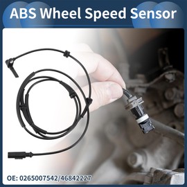 INFINAUTO ABS Wheel Speed Sensor Front Left ABS Sensor Anti-lock Braking System Sensor No.0265007542/46842227 for Alfa Romeo 147 937 1.6L 1.9L 2.0L Hatchback