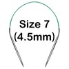 Size 7 Circular Knitting Needles 16 Inch Round Metal