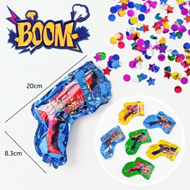 siawadeky 30pcs Inflatable Extruded Confetti Set of 30 Funny Handheld Confetti Glitter Wedding Confetti Atmosphere for Flower Shower, Wedding, Celebration, Birthday, Party, Christmas, New Year, Event