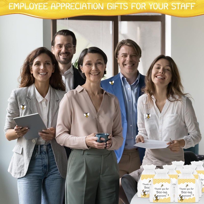 Misdary Employee Appreciation Gift Team Gift for Coworker Bee Lapel