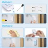 Aigostar Wireless Bell with RGB Light, IP55 Waterproof Outdoor Door