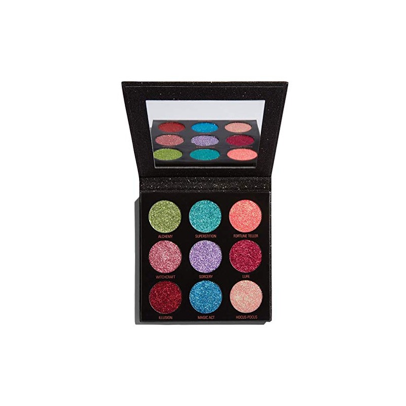 Makeup Revolution Eyeshadow Pressed Glitter Palette Abracadabra