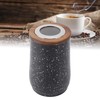 Coffee Bean Canister Airtight Stainless Steel Visible 800ml with Spoon