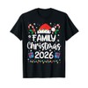 Family Christmas 2026 Christmas Squad Xmas Matching Pajamas T-Shirt