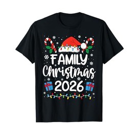 Family Christmas 2026 Christmas Squad Xmas Matching Pajamas T-Shirt