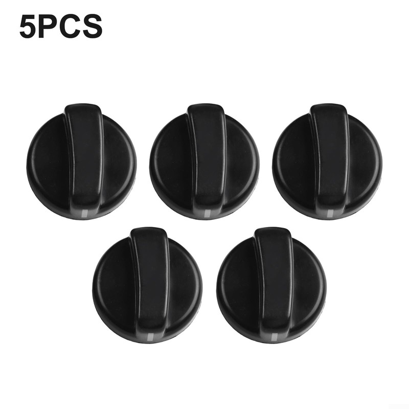 Pack of 5 Gas Stove Knobs, Gas Hob Knobs, Oven