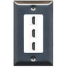 RiteAV - 3 Port HDMI 2.0 Decorative Wall Plate -