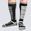 YUEDGE Merino Wool Snowboarding Ski Socks Knee High Thermal Hunting