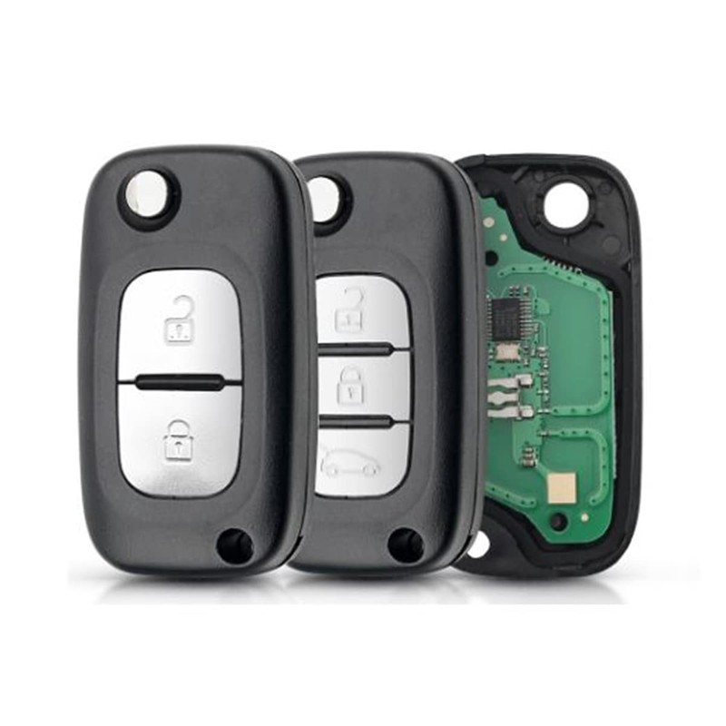Heart Horse 2 Button Car Key Remote Control for R