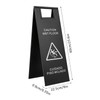 MOCHAG 2 Pcs Stainless Steel Caution Wet Floor Sign, 23.6in