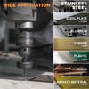Jerax tools Tungsten Carbide Tipped Hole Cutter, 2-1/8 inch TCT