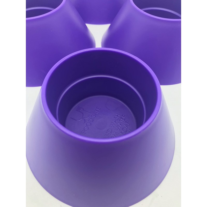 Avoid-a-spill Cup Holders (4 Pack, Grape Purple)