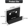 LOUZAGO 10 Pcs Wall Hanger, Stainless Steel Wall Mount Brackets