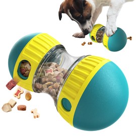 Mittokonnel Intelligence Toy for Dogs, Interactive Food Ball and Slow Feeder Thinking Games for Thinking Toy, Promotes Digestion and Fun, Ideal for Small and Medium Dogs - Indoor and Outdoor (Green)