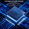 10W Bluetooth Speaker Portable LED Light Dual Speaker Bluetooth Speaker
