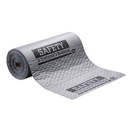 Safety Message Mat, New Pig Chat Mat Gray Absorbent Roll, "Safety is Everyone's Business", 13 Gal Absorbency, 75' x 24", MAT608-81