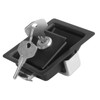 RV Door Lock with 2‑Key Universal for Motorhomes Power Distribution