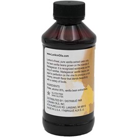 LorAnn Organic Madagascar Vanilla Extract 4 ounce bottle