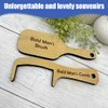 XUKZIMA 2 Pcs Bald Man Comb Joke Funny Hairless Combing
