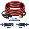 GENORTH Solar Charging Cable Solar Cable 3 m, Solar Plug