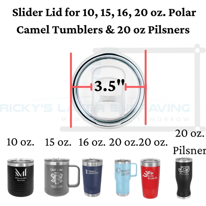 Polar Camel Replacement Lid (10, 15, 16, 20 Tumblers &